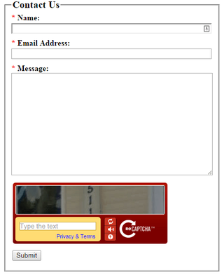 reCAPTCHA